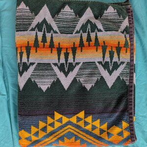 Pendleton Wildland Heroes Beach towel, 64x40, reversible, 100% cotton